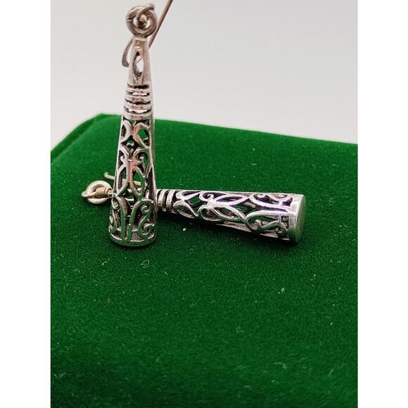 Silpada Cone Sterling Silver Earrings - Picture 2 of 4